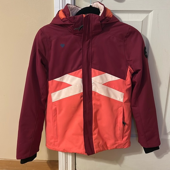 Obermeyer Kids Girls Taylor Jacket sz 10-12 EUC - Picture 1 of 7